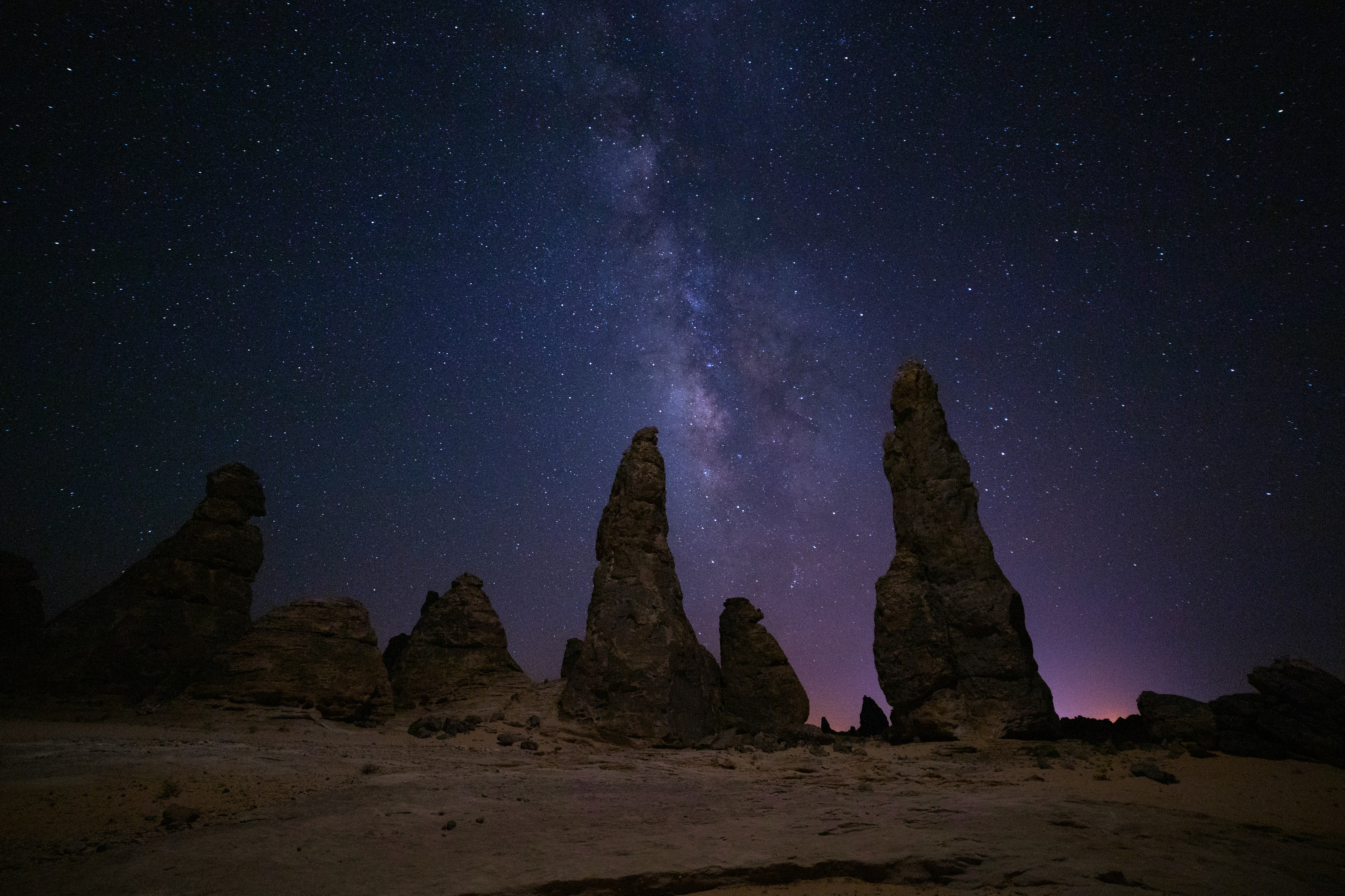 Ancient Nabataean tombs at Hegra (Mada'in Salih) in AlUla, Saudi Arabia, one of the country's premier tourism sites